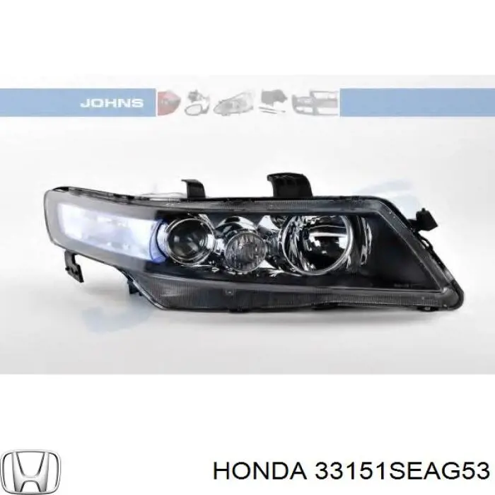 Compre 33151SEAG53 Honda Luz esquerda