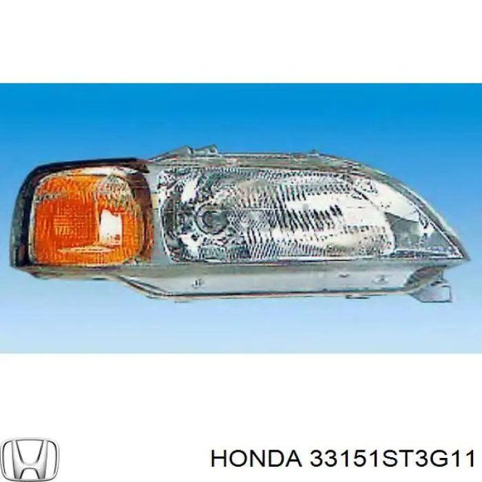 Luz esquerda Honda 33151ST3G11 preço, a partir de 136,25 USD