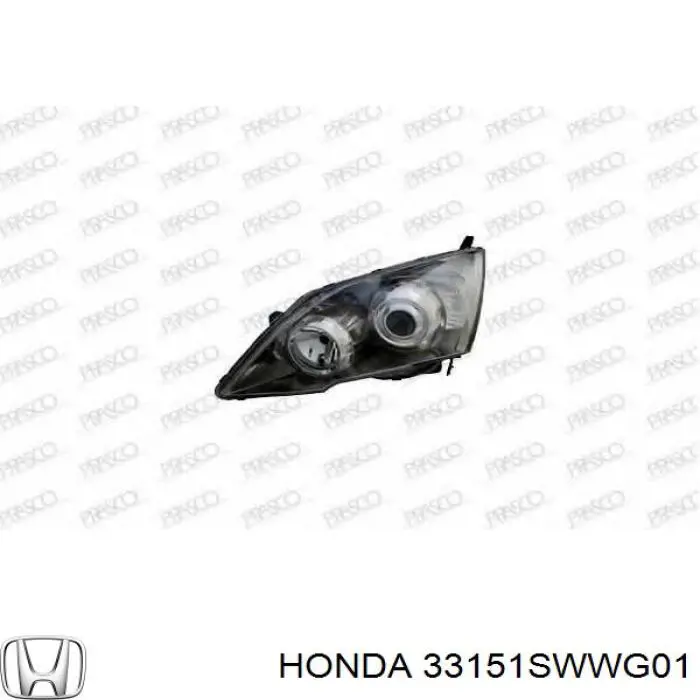 Luz esquerda Honda 33151SWWG01 preço, a partir de 228,42 USD