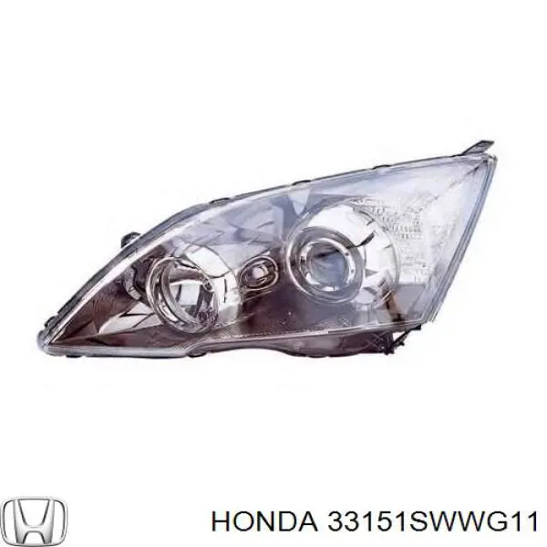 Luz esquerda Honda 33151SWWG11 preço, a partir de 226,60 USD