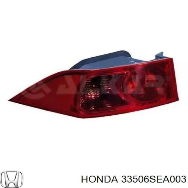 Lanterna traseira esquerda externa Honda 33506SEA003 preço, a partir de 129,68 USD