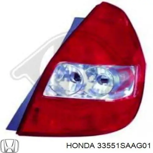 Lanterna traseira esquerda Honda 33551SAAG01 preço, a partir de 97,05 USD