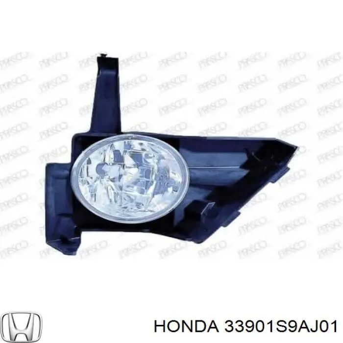 33901S9AJ01 Honda Luzes de nevoeiro direitas