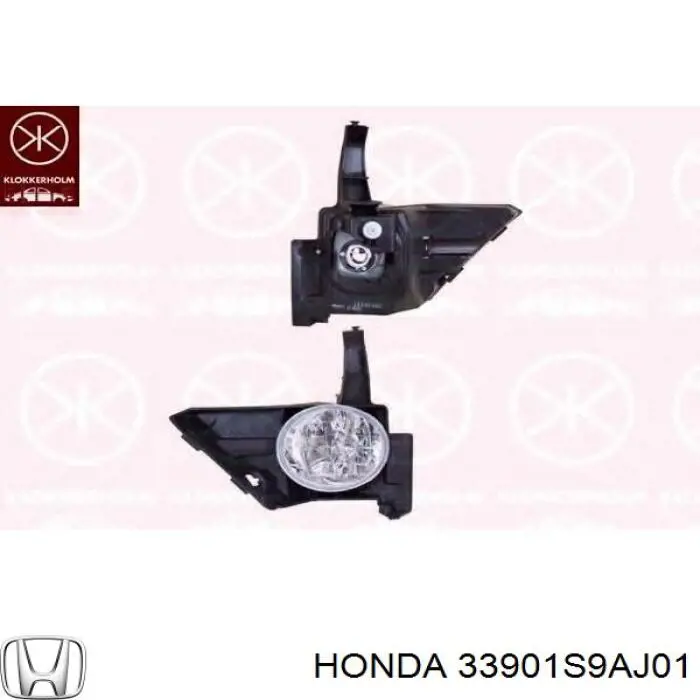 Luzes de nevoeiro direitas Honda 33901S9AJ01 preço, a partir de 65,20 USD