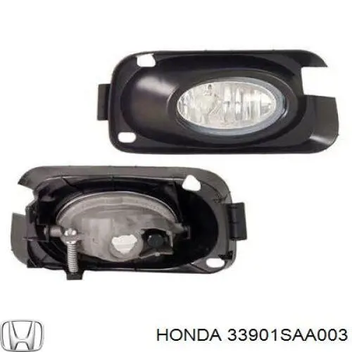 33901SAA003 Honda Luzes de nevoeiro direitas