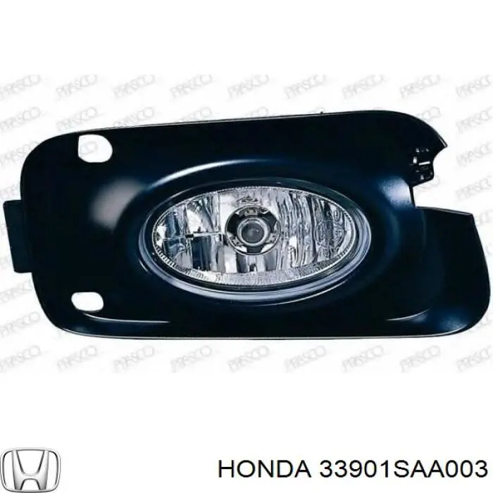 Luzes de nevoeiro direitas Honda 33901SAA003 preço, a partir de 59,04 USD