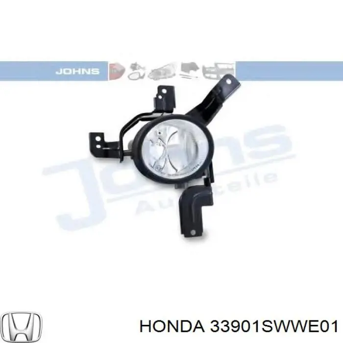 Luzes de nevoeiro direitas Honda 33901SWWE01 preço, a partir de 101,33 USD