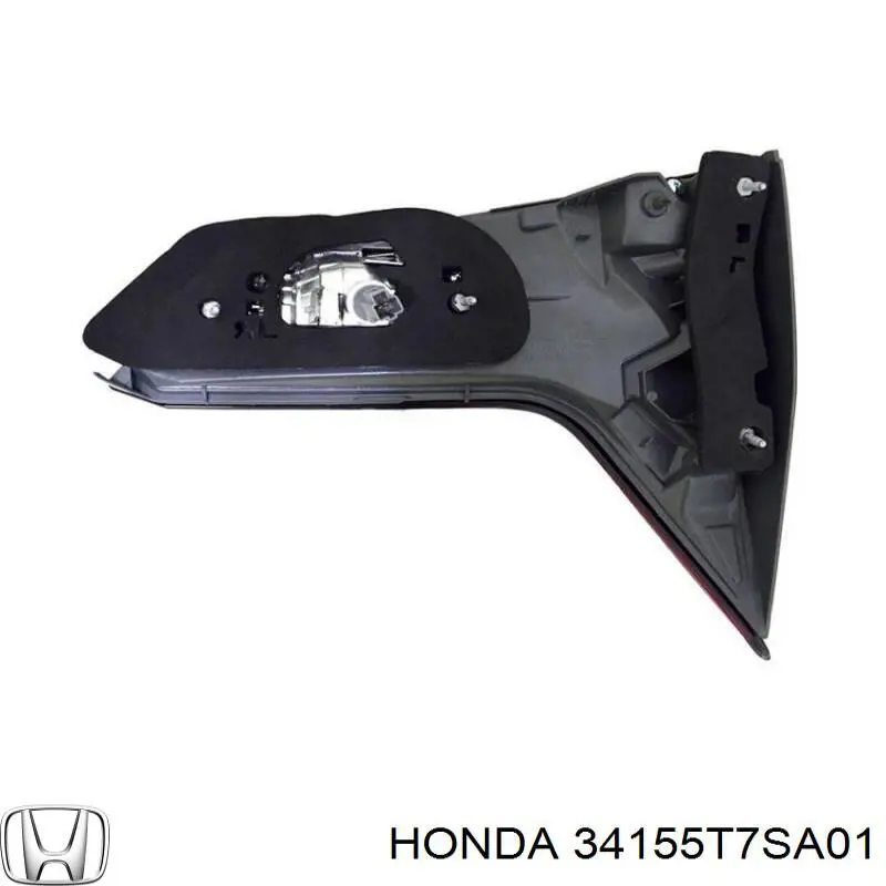 34155T7SA01 Honda Lanterna traseira esquerda interna