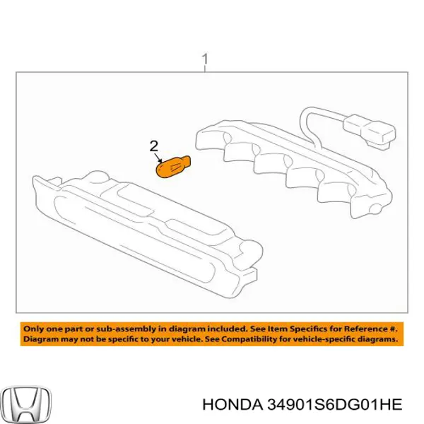 Lâmpada de pisca-pisca Honda 33301SA0741 preço, a partir de 3,71 USD