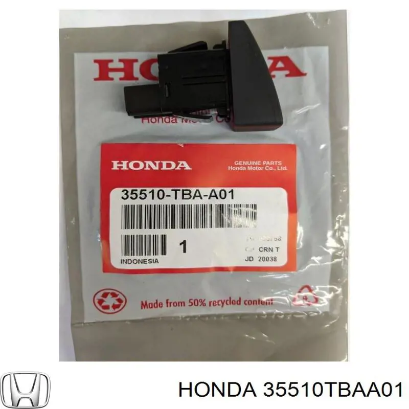 Botão de ativação do sinal de emergência Honda 35510TBAA01 preço, a partir de 44,34 USD