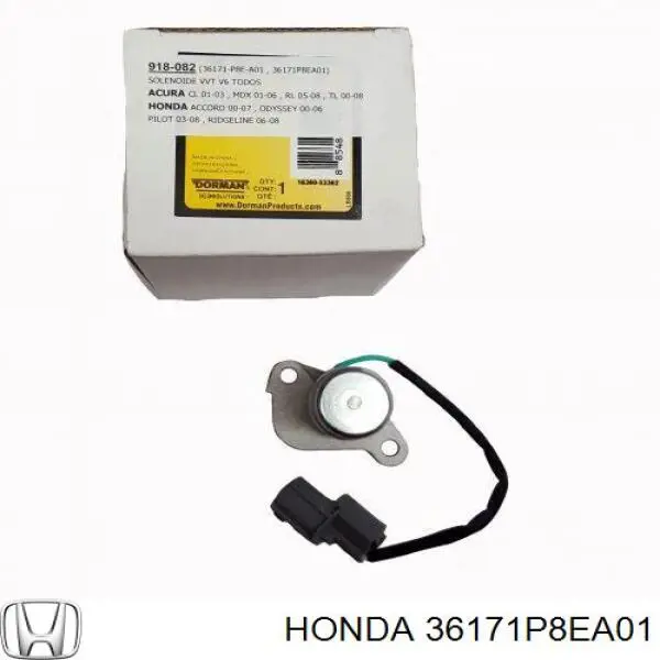 Válvula eletromagnética de posição (de fases) da árvore distribuidora Honda 36171P8EA01 preço, a partir de 281,27 USD