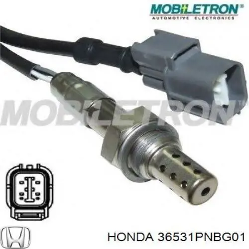 Compre 36531PNBG01 Honda Sonda lambda, sensor de oxigênio até o catalisador