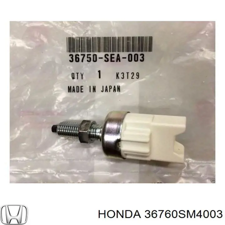 Sensor de ativação de embraiagem Honda 36760SM4003 preço, a partir de 53,42 USD