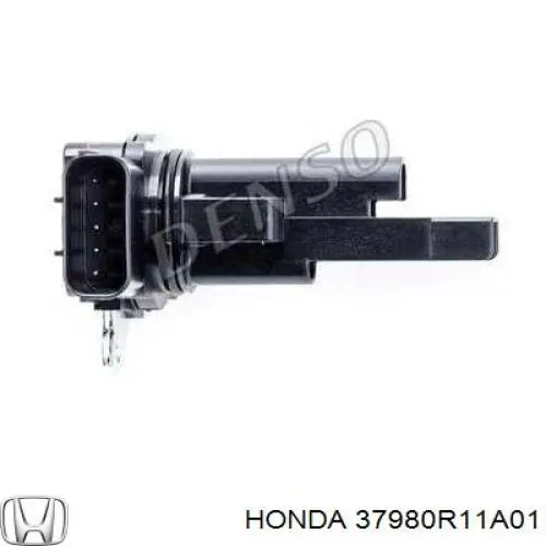 37980R11A01 Honda Sensor de fluxo (consumo) de ar, medidor de consumo M.A.F. - (Mass Airflow)