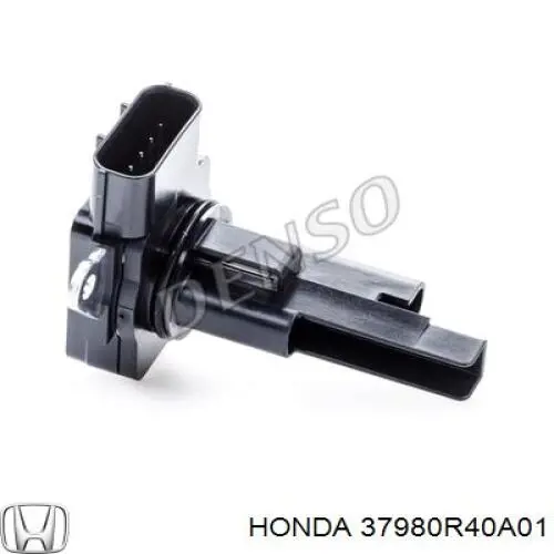 37980R40A01 Honda Sensor de fluxo (consumo) de ar, medidor de consumo M.A.F. - (Mass Airflow)