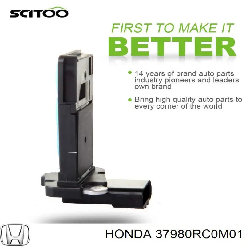 Compre 37980RC0M01 Honda Sensor de fluxo (consumo) de ar, medidor de consumo M.A.F. - (Mass Airflow)