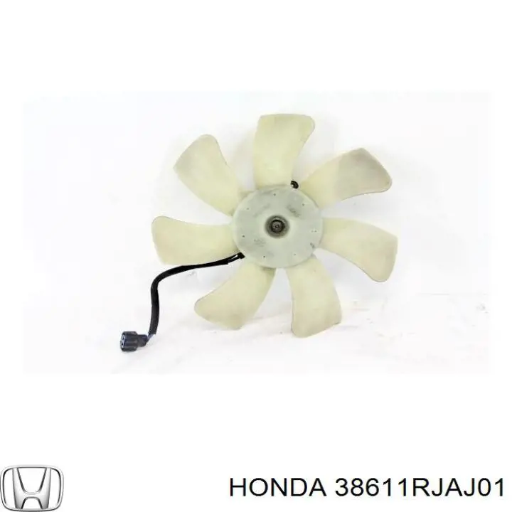 38611RJAJ01 Honda Ventilador (roda de aletas) do radiador de aparelho de ar condicionado