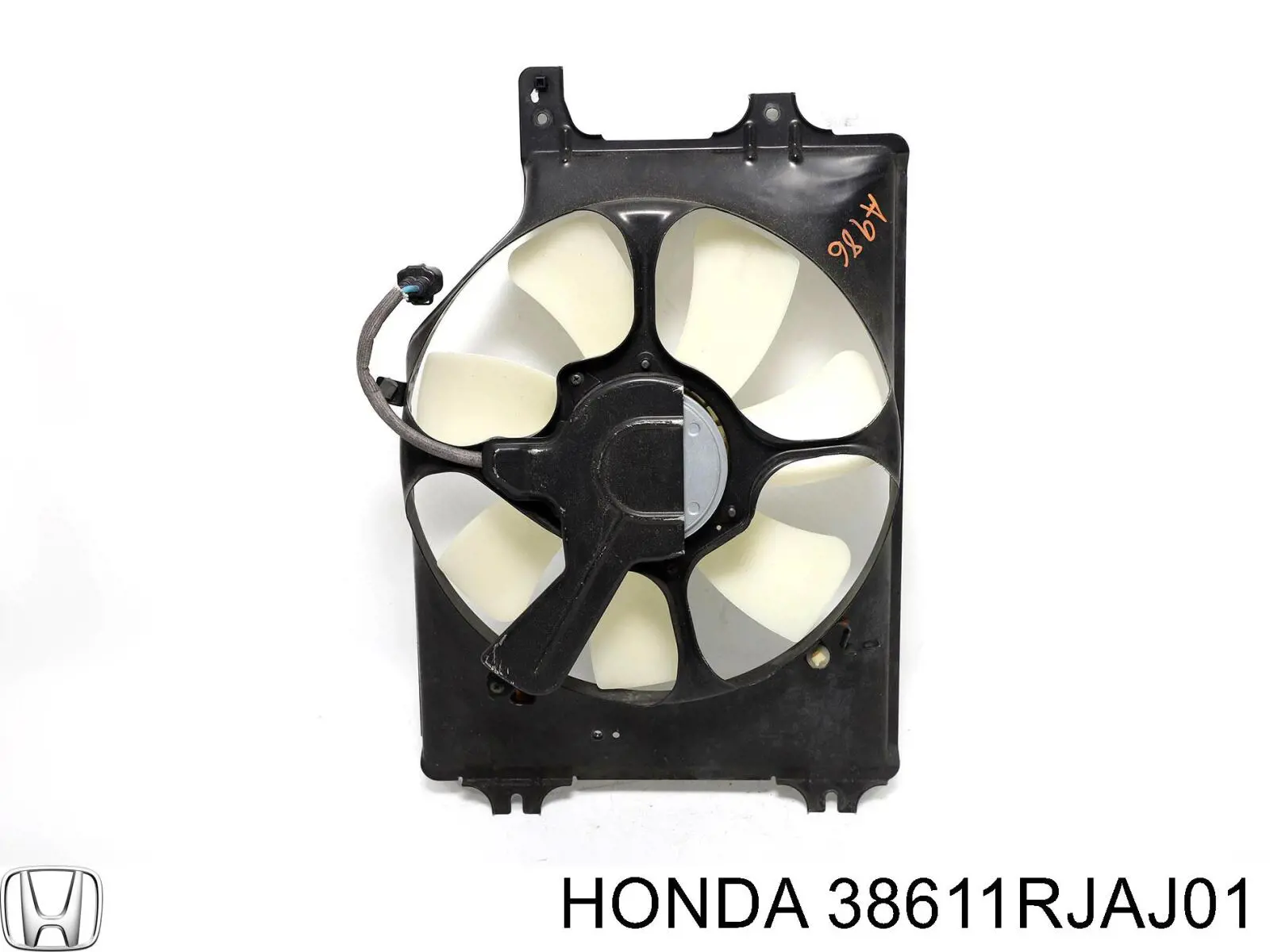 Compre 38611RJAJ01 Honda Ventilador (roda de aletas) do radiador de aparelho de ar condicionado