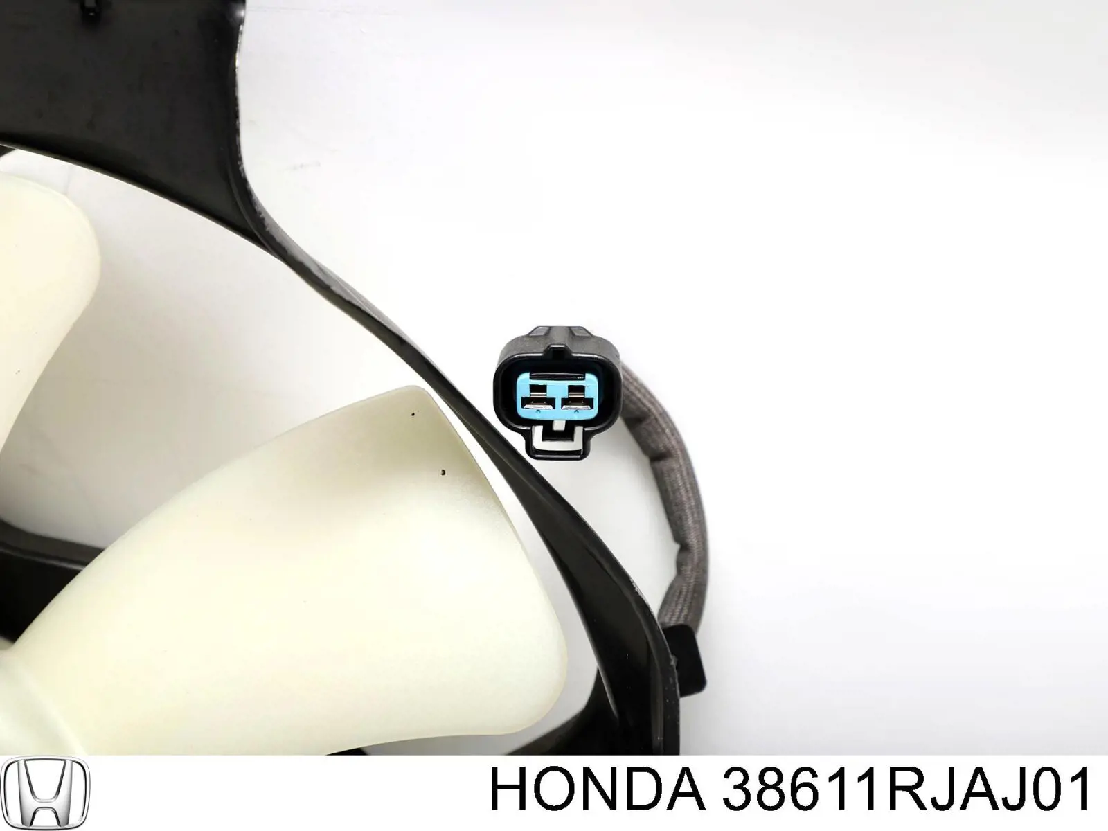 Ventilador (roda de aletas) do radiador de aparelho de ar condicionado 38611RJAJ01 Honda
