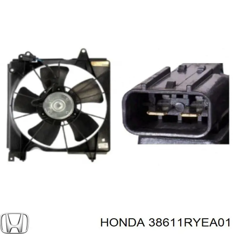 38611RYEA01 Honda Ventilador (roda de aletas) do radiador de aparelho de ar condicionado