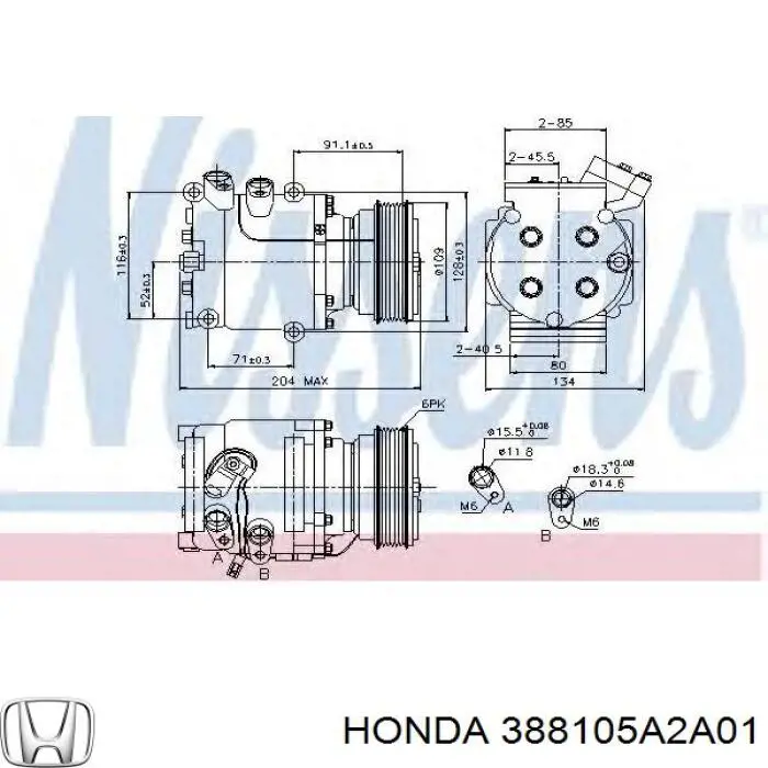  Honda 388105A2A01