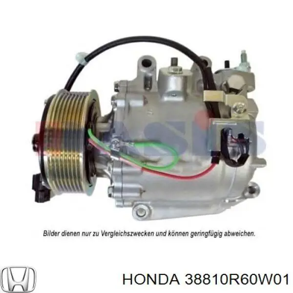 38810R60W01 Honda Compressor de aparelho de ar condicionado