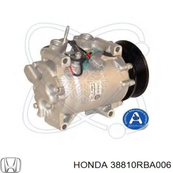 Compressor de aparelho de ar condicionado Honda 38810RBA006 preço, a partir de 350,34 USD