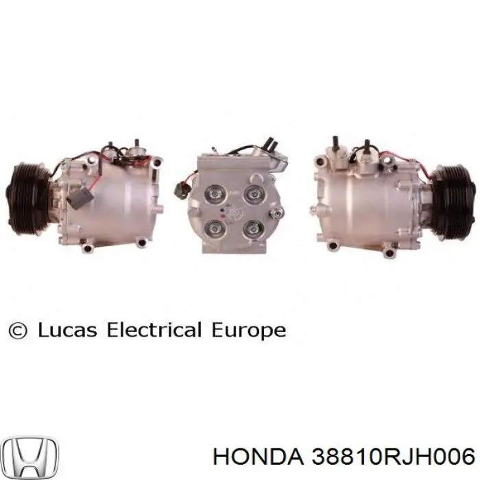 Compressor de aparelho de ar condicionado Honda 38810RJH006 preço, a partir de 390,83 USD