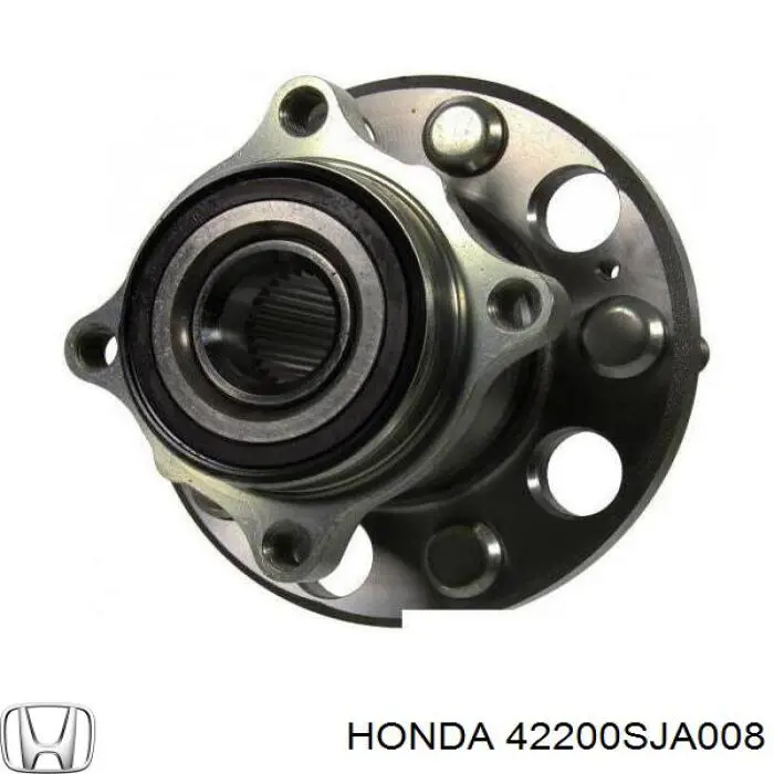 Cubo traseiro 42200SJA008 Honda