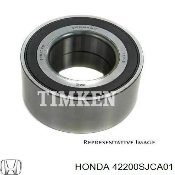 42200SJCA01 Honda Rolamento de cubo traseiro