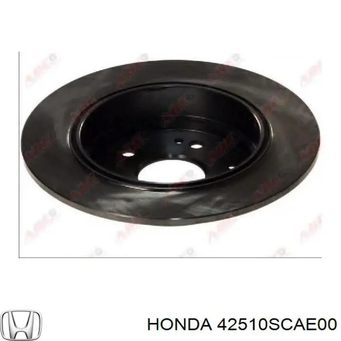 Compre 42510SCAE00 Honda Disco do freio traseiro