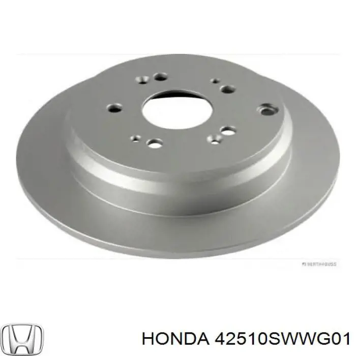 42510SWWG01 Honda Disco do freio traseiro