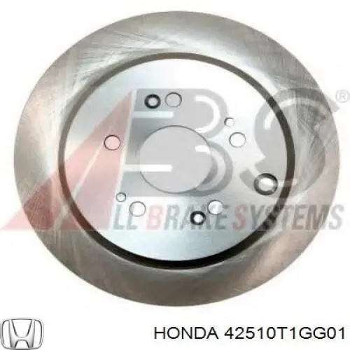 Disco do freio traseiro Honda 42510T1GG01 preço, a partir de 36,32 USD