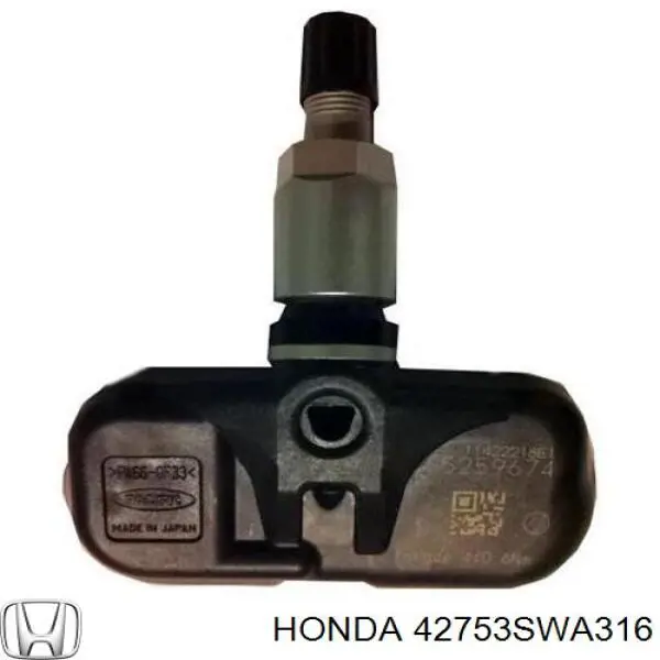 Compre 42753SWA315 Honda Sensor de pressão de ar nos pneus