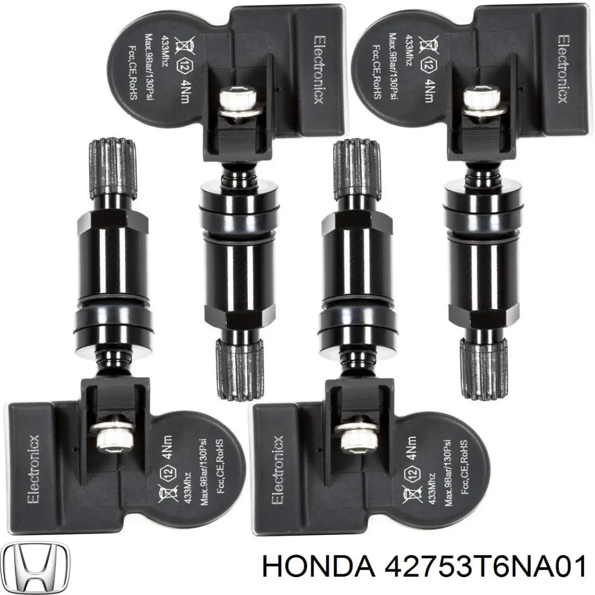 Sensor de pressão de ar nos pneus 42753T6NA01 Honda