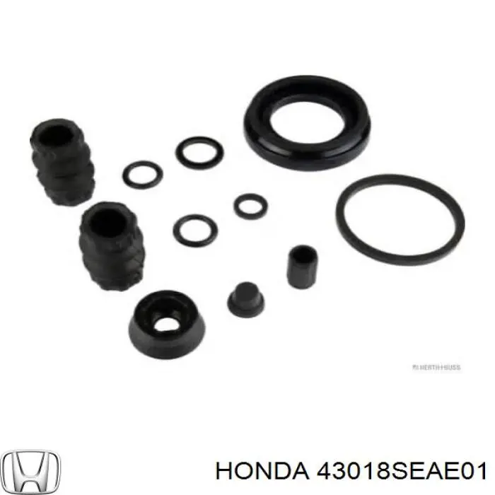 43018SEAE01 Honda Kit de reparação de suporte do freio traseiro