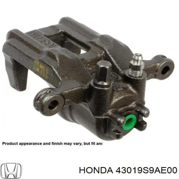 43019S9AE00 Honda Suporte do freio traseiro esquerdo