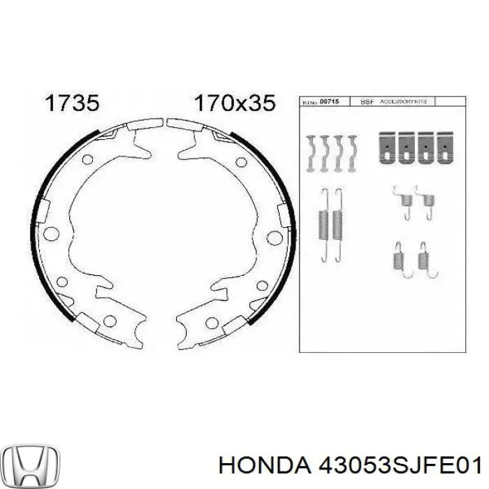 Compre 43053SJFE01 Honda 