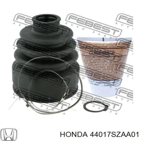 Compre 44017SZAA01 Honda Bota de proteção interna de junta homocinética do semieixo dianteiro