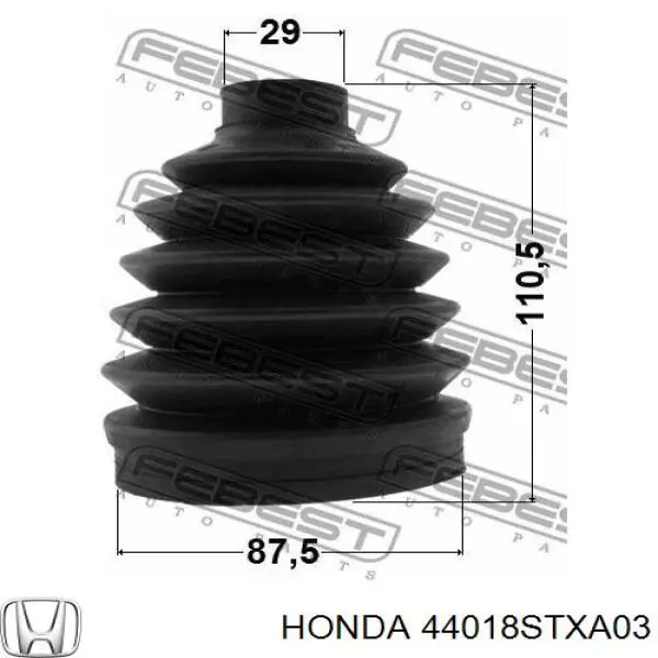 Bota de proteção externa de junta homocinética do semieixo dianteiro Honda 44018STXA03 preço, a partir de 35,14 USD