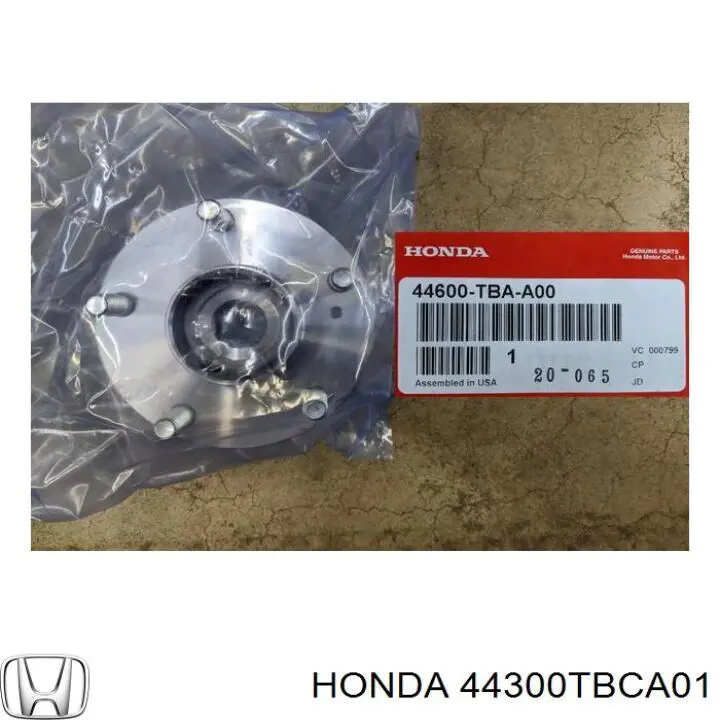 Compre 44300TBCA01 Honda Rolamento de cubo dianteiro