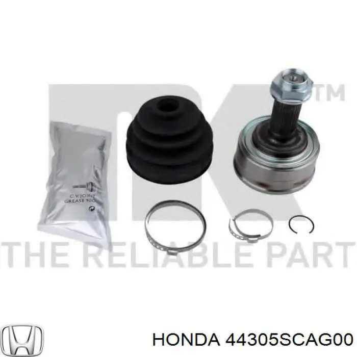 Semieixo (acionador) dianteiro direito Honda 44305SCAG00 preço, a partir de 107,90 USD