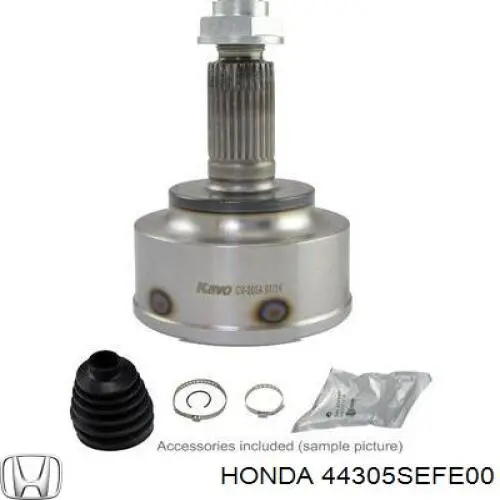 Semieixo (acionador) dianteiro direito Honda 44305SEFE00 preço, a partir de 127,55 USD
