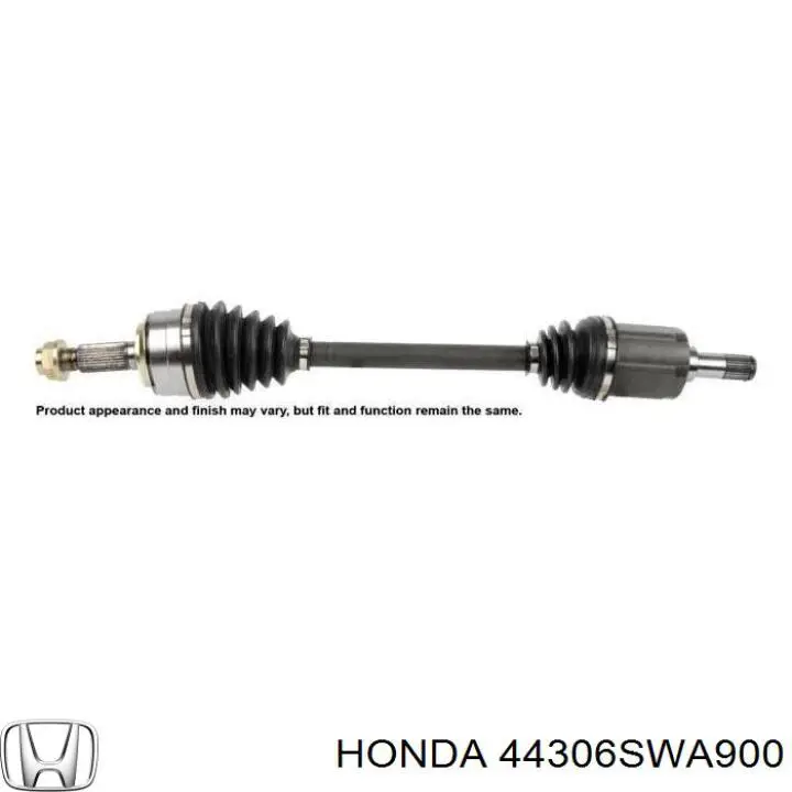 Semieixo (acionador) dianteiro esquerdo Honda 44306SWA900 preço, a partir de 100,48 USD