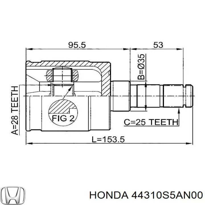 Junta homocinética interna dianteira esquerda SKF VKJA8139 preço, a partir de 162,16 USD