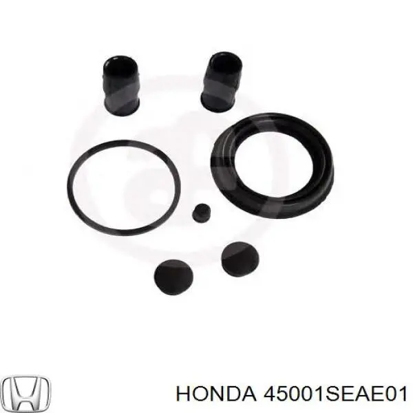 45001SEAE01 Honda Suporte do freio dianteiro esquerdo