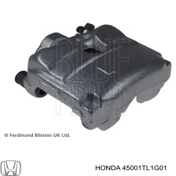 45001TL1G01 Honda Suporte do freio dianteiro esquerdo