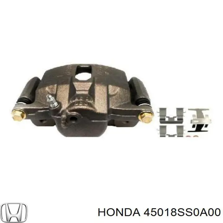 Compre 45018SS0A00 Honda Suporte do freio dianteiro direito