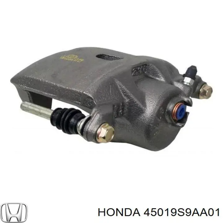 45019S9AA01 Honda Suporte do freio dianteiro esquerdo