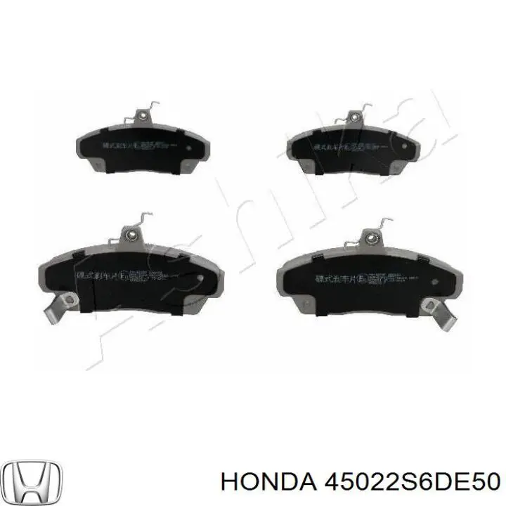 Sapatas do freio dianteiras de disco Honda 45022S6DE50 preço, a partir de 18,44 USD